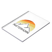 Carnet Matterhorn Suisse Italie Retro (Côté gauche)