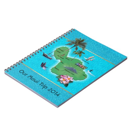 Carnet Maui Map (Côté gauche)