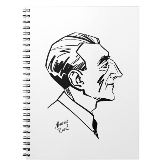 Carnet Maurice Ravel (Devant)
