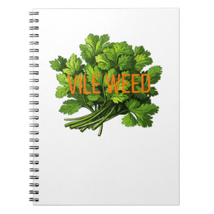 Carnet Mauvaise herbe - Drôle Anti-Cilantro