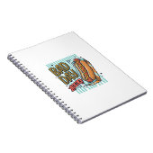 Carnet Mauvaise Journée Hot Dog Retro Vector Conception d (Côté Droit)
