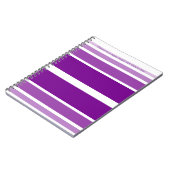 Carnet Mauve décontractée et violet (Côté gauche)