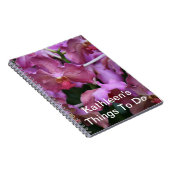 Carnet mauve d'orchidée de Singapour (Côté Droit)