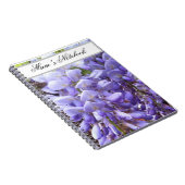 Carnet Mauve, Purple Wisteria (Côté Droit)