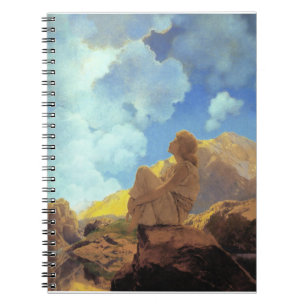 Carnet Maxfield Parrish Matin 1922 Nuage Bleu Beaux-Arts