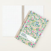 Carnet Maximalist Bridesmaid Wildflower Floral Pattern (À l'intérieur)