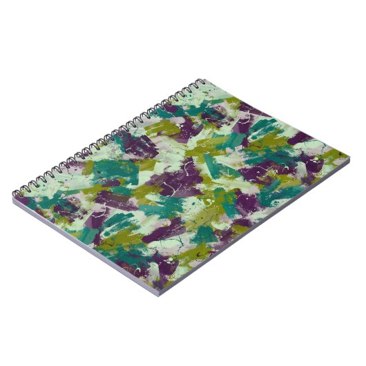 Carnet Maximalist Paint Splatters (Côté gauche)