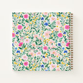 Carnet Maximalist Wildflower Floral Square (Dos)