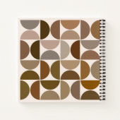 Carnet MCM Semi-cycles Browns+Cream Big Motif (Dos)