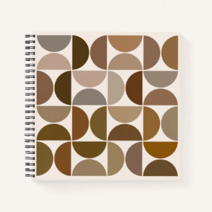 Carnet MCM Semi-cycles Browns+Cream Big Motif