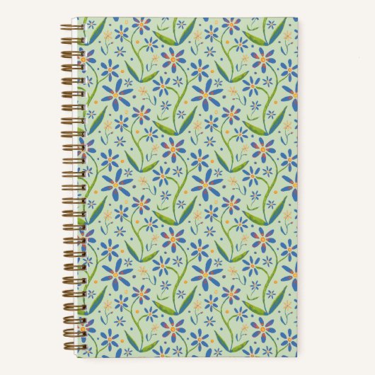 Carnet Meadow | Dancing Watercolor Daisies (Recto)