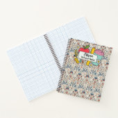 Carnet meadow floral Back to School Supplies Teachers  (Intérieur)