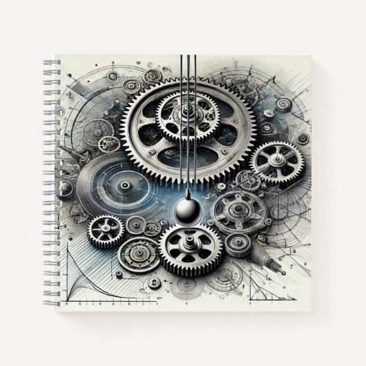 Carnet Mechanical Physics Gears, Motion & Diagrams (Devant)