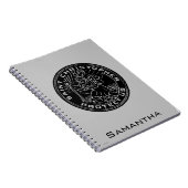 Carnet Médaille de Christopher de saint (Côté Droit)
