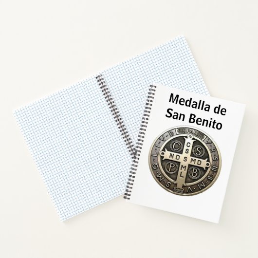 Carnet médaille de San Benito (Intérieur)