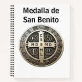 Carnet médaille de San Benito (Devant)