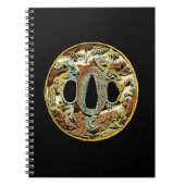 Carnet Médaillon asiatique doré par Vision Studio (Devant)