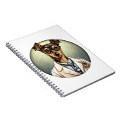 Carnet Médecin de chien de poussette miniature (Côté Droit)