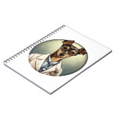 Carnet Médecin de chien de poussette miniature (Côté gauche)
