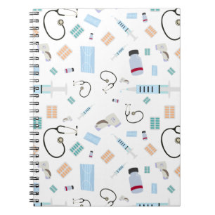 Carnet Médecin de santé Motif Fournitures Médicales