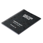 Carnet Médecin personnalisé (Côté gauche)