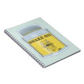 Carnet Médecine alternative à l'huile de serpent (Côté Droit)