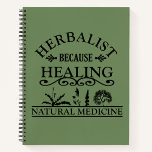Carnet Médecine naturelle herbacaliste types de plantes m