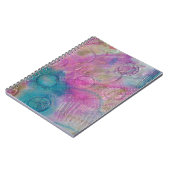 Carnet Médias mixtes Abstraits (Côté gauche)