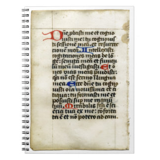 Carnet médiéval de manuscrit