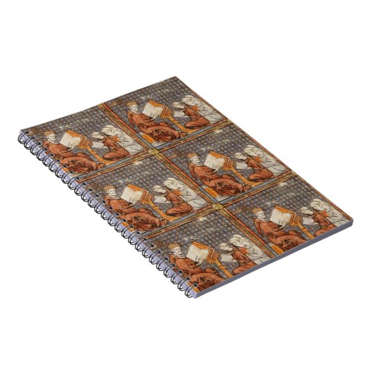 Carnet médiéval de professeur (Côté Droit)