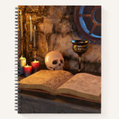 Carnet Medieval Fantasy Wizard's Study (Devant)