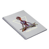 Carnet Méditation. Alien en pose tranquille (Côté Droit)