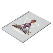 Carnet Méditation. Alien en pose tranquille (Côté gauche)