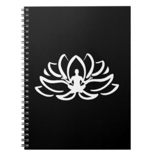 Carnet Méditation du yoga Lotus