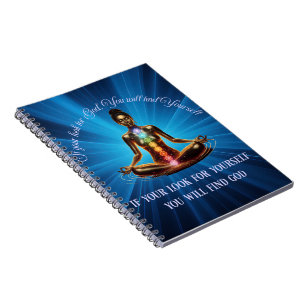 Carnet Méditation Spirituelle Femme/Carnet Photo Spirale