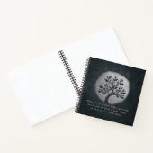 Carnet Méditation Yoga Reiki Instructeur Arbre Argent Cit (Intérieur)