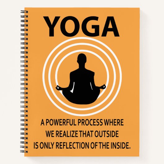 Carnet Méditation yoga Yoga (Devant)