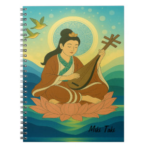 Carnet Méditation zen personnalisée Déesse Mineure Benzai