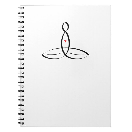 Carnet Méditeur stylisé (Devant)
