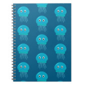 Carnet Méduse de dessin animé mignonne (Devant)