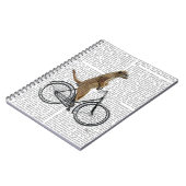 Carnet Meerkat à vélo (Côté gauche)