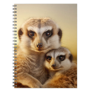 Carnet Meerkat Animal Wild Beauté Liberté Wilderness Art