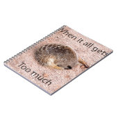 Carnet Meerkat drôle (Côté gauche)