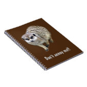 Carnet Meerkat grincheux  (Côté Droit)