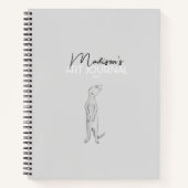 Carnet Meerkat personnalisé (Devant)