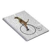 Carnet Meerkat sur Black Penny Farthing (Côté Droit)