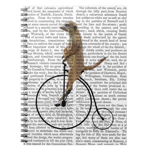 Carnet Meerkat sur Black Penny Farthing (Devant)