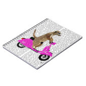 Carnet Meerkat sur Pink Moped (Côté gauche)