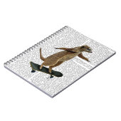 Carnet Meerkat Sur Skateboard 2 (Côté gauche)