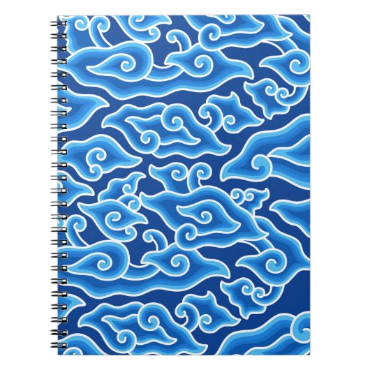 Carnet Megamendung batik motif megamendung (Devant)